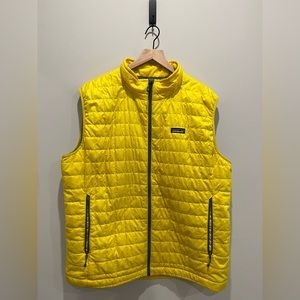 Patagonia Men’s Nano Puff Vest | Color: Yellow | Size: XXL